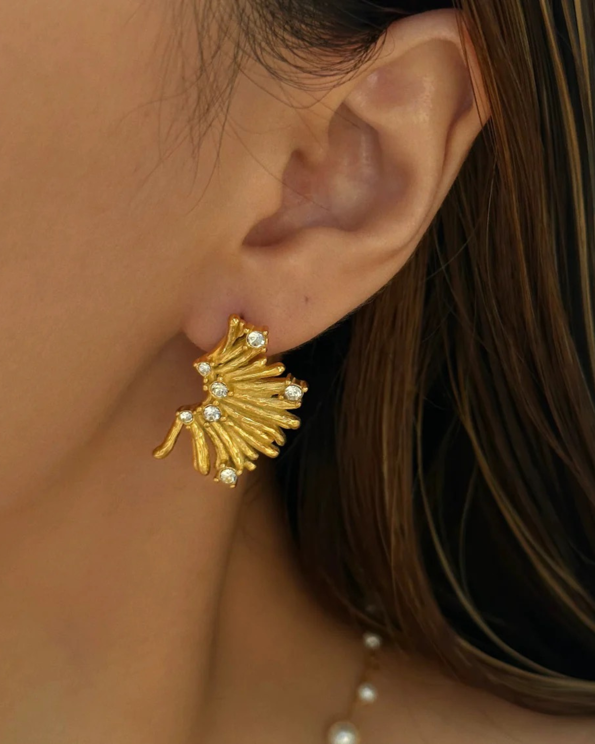 Rococo Flower earrings