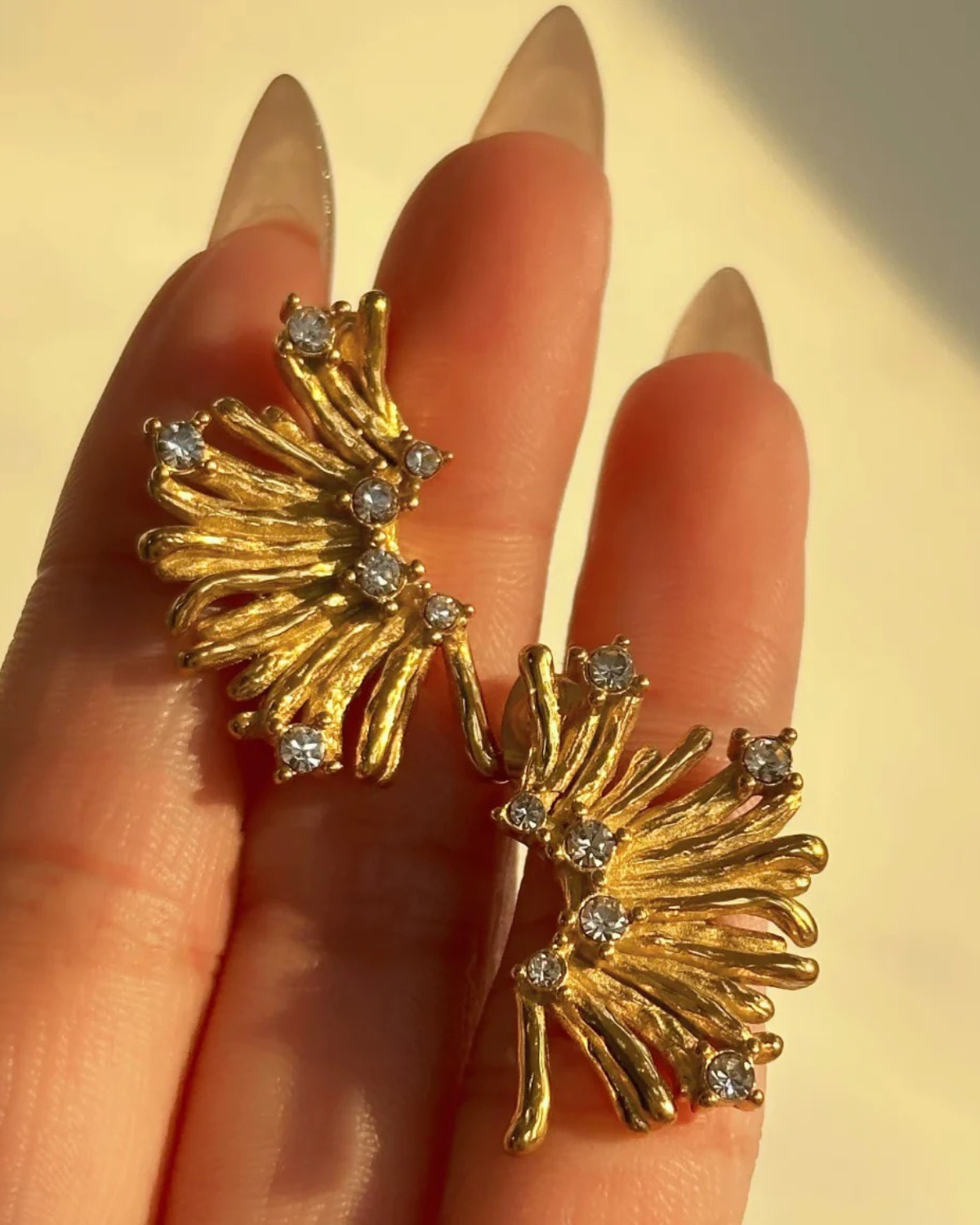 Rococo Flower earrings