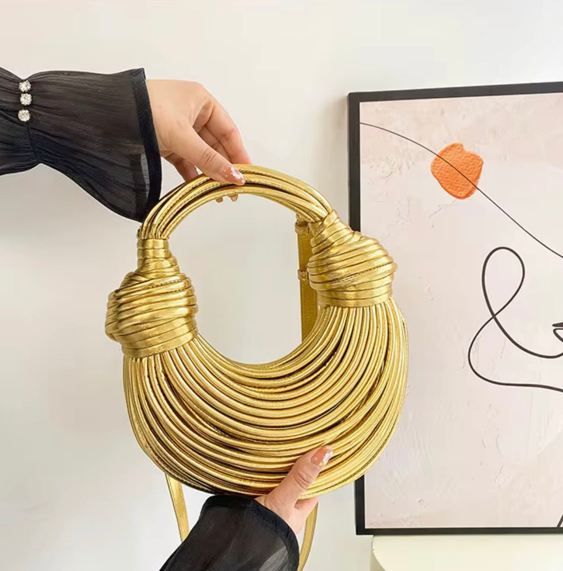 Gold Luxe handbag