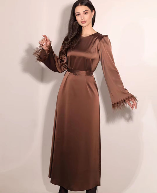 Feather Abaya